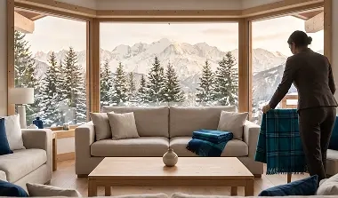 Séjour de chalet Airbnb à Chamonix impeccable avec vue sur le Mont-Blanc